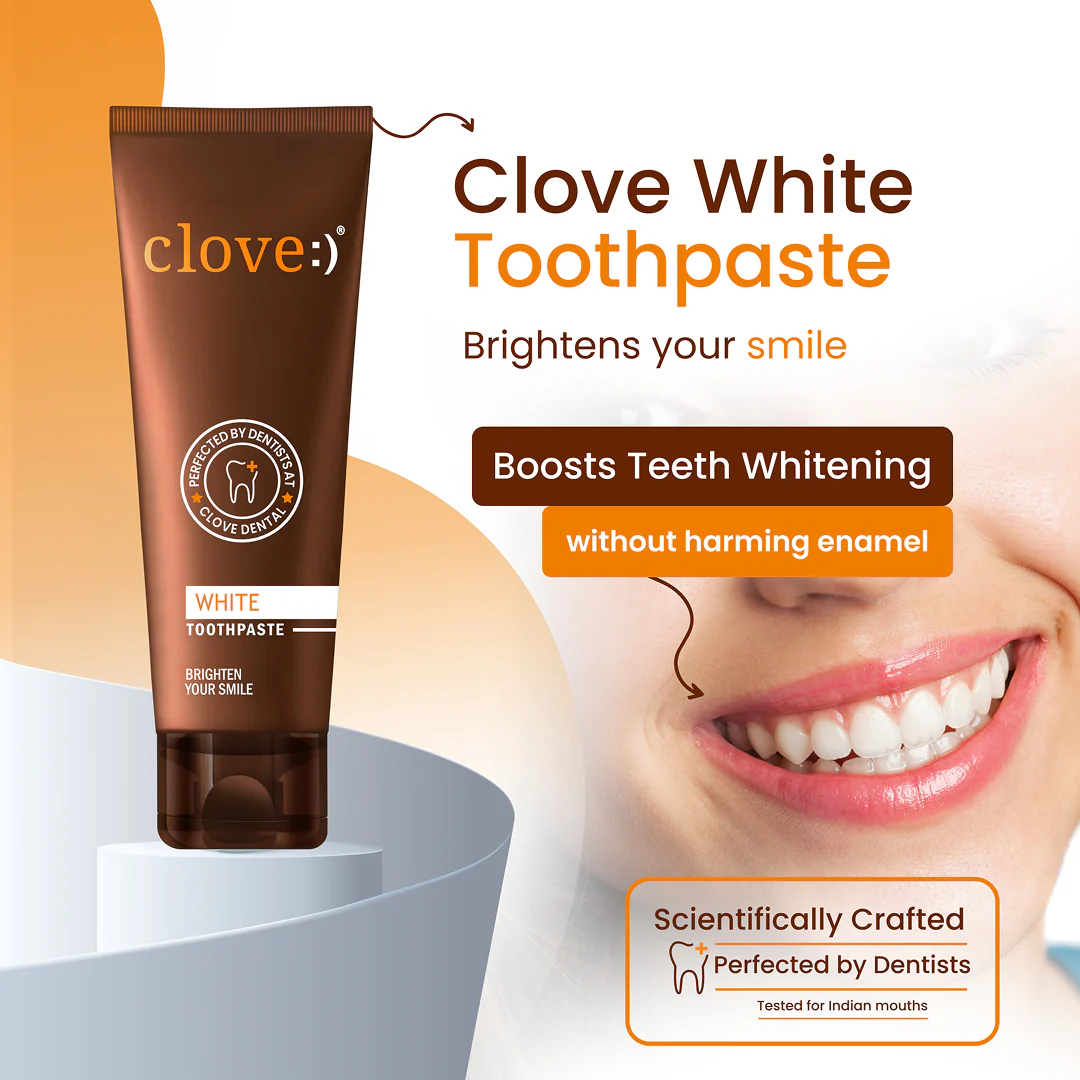 Clove White Toothpaste for Teeth Whitening & Stain Removal - Image 3
