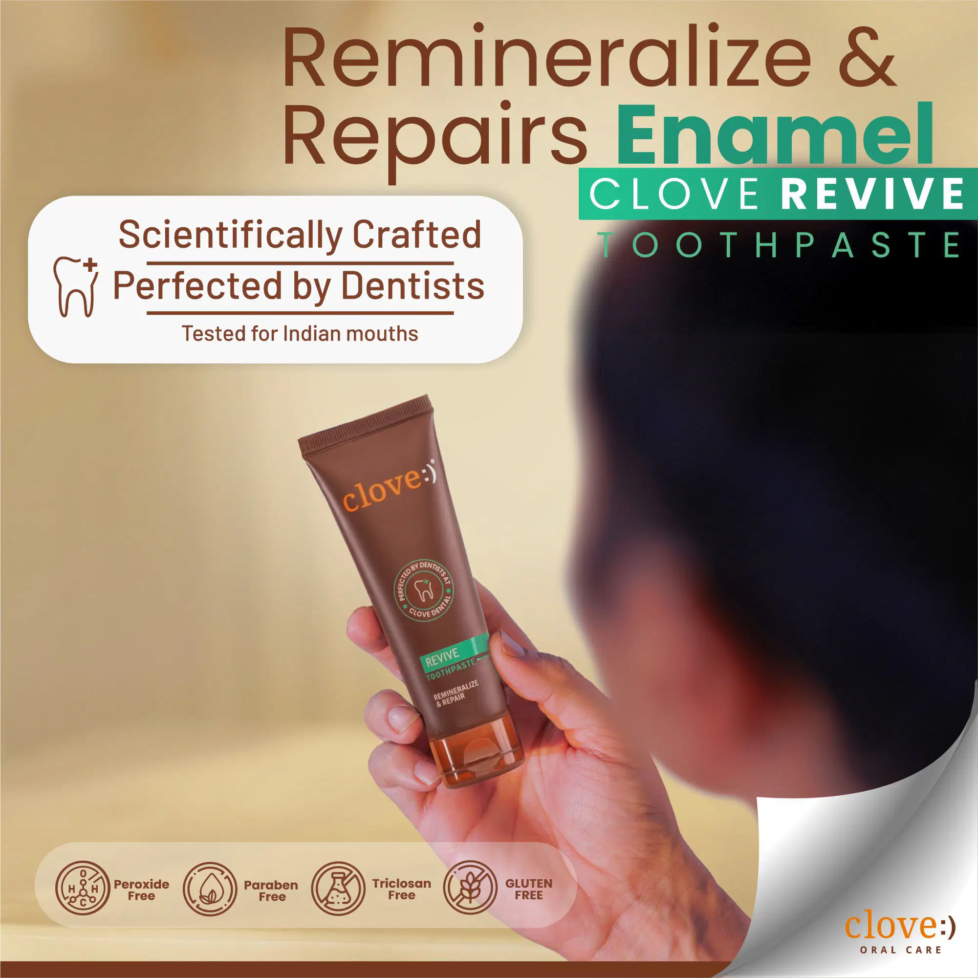 Clove Revive - Best Enamel Repair Toothpaste for Sweet & Sour Sensitivity - Image 8