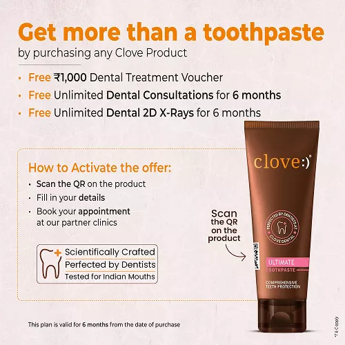 Clove Ultimate Toothpaste 100gm - Image 2