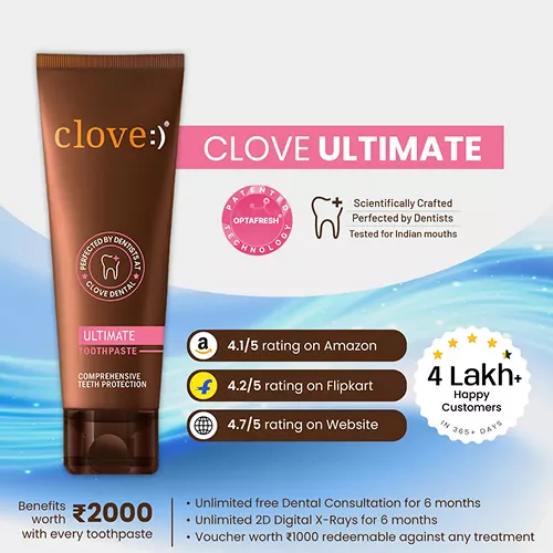Clove Ultimate Toothpaste for Bad Breath & Fresh Breath Care - Image 3